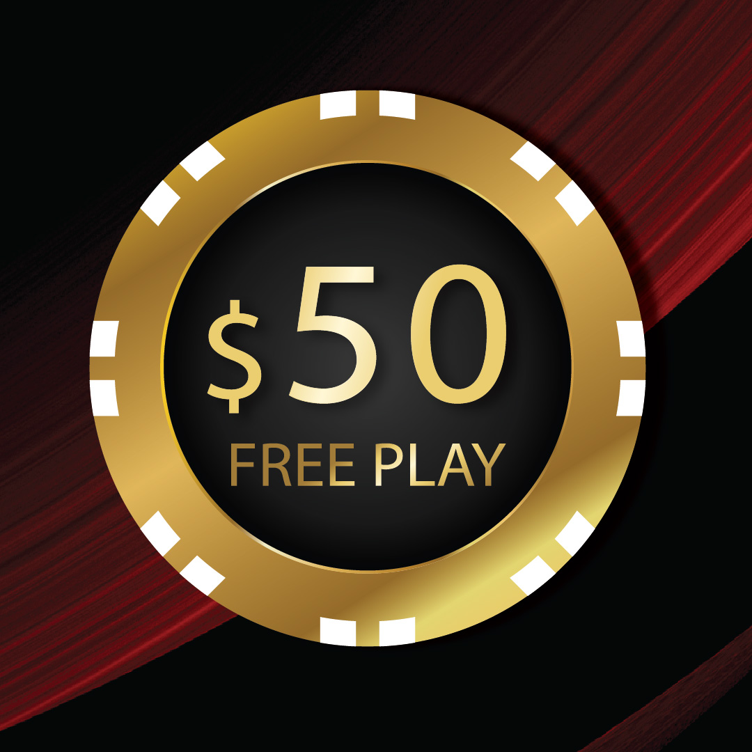 $50 free play